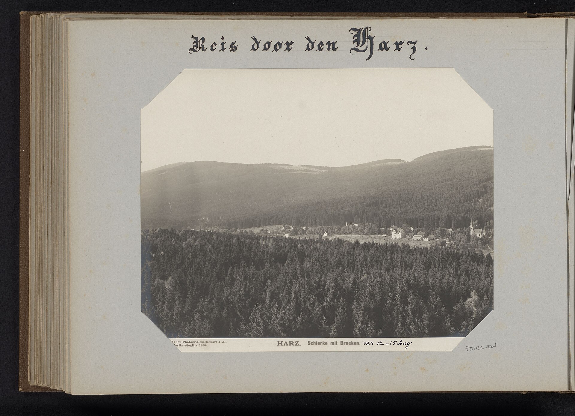 Vliegen naar de Harz